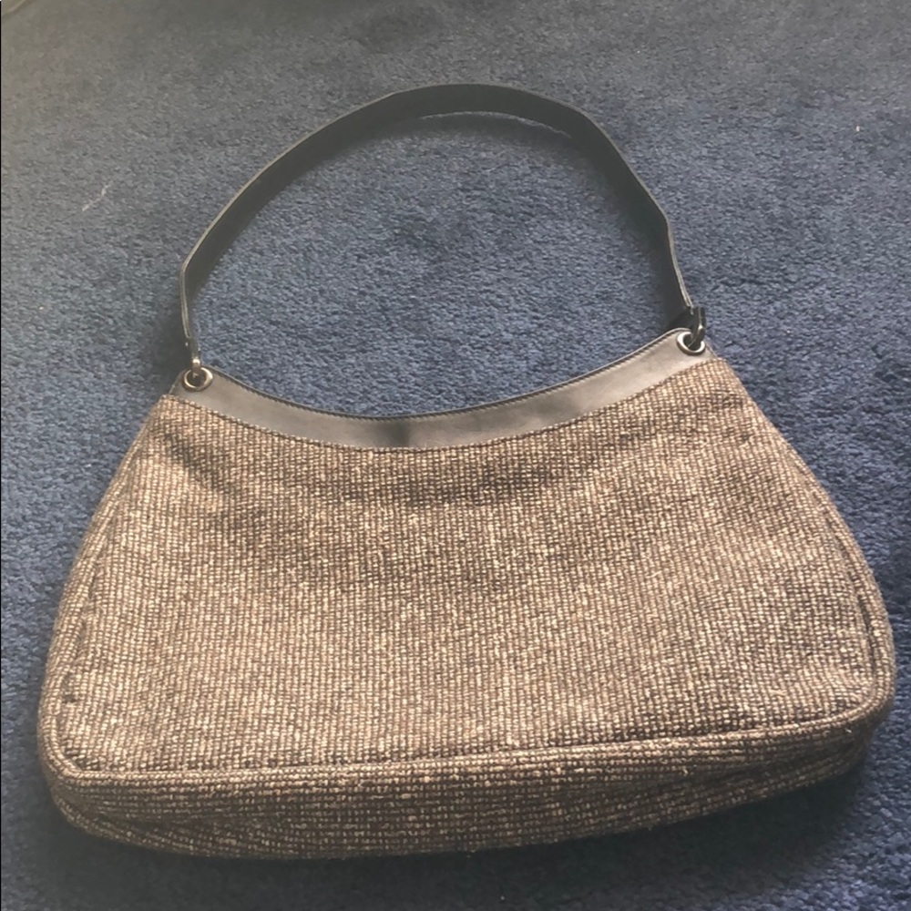 Bally tweed handbag